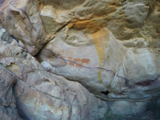 Zuid-Afrika - Rotstekeningen Cederberg