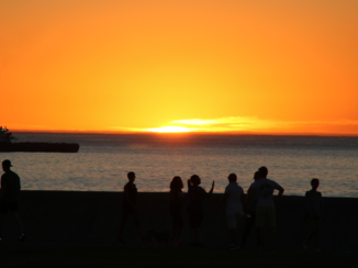 Kaapstad - Zons ondergang Kaapstad