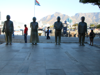 Kaapstad - Kaapstad/Waterfront de 4 Nobelprijs winnaars