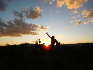 Zuid-Afrika - Molteno sunset