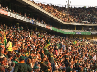 Zuid-Afrika - Rugby wedstrijd springboks tegen argetinie