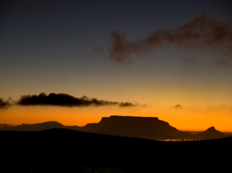 Zuid-Afrika - Sunset bihind Tabel Mountain