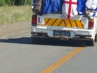 Zuid-Afrika - Samen naar de kerk op zondag