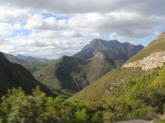 Rondreis van Johannesburg naar Kaapstad - Uitzicht vanuit de bus