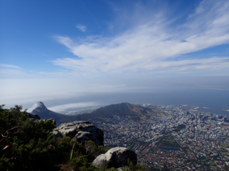 Rondreis Zuid-Afrika in drie weken - On top of the world (bovenop de Tafelberg in Kaapstad)